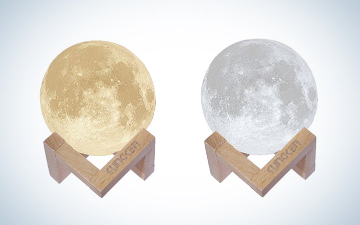 Kungken Rechargeable 3D Printing Moon Lamp