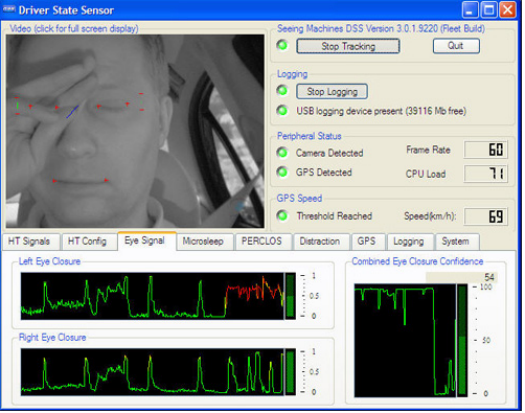 How Tracking The Faces Of Sleepy Truck Drivers Could Save Your Life