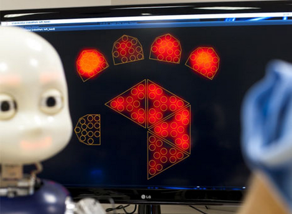 Watch This Childlike Humanoid Robot Begin To Comprehend Language