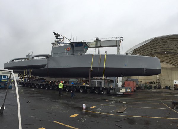 Check Out DARPA’s Newly Completed Robot Ship