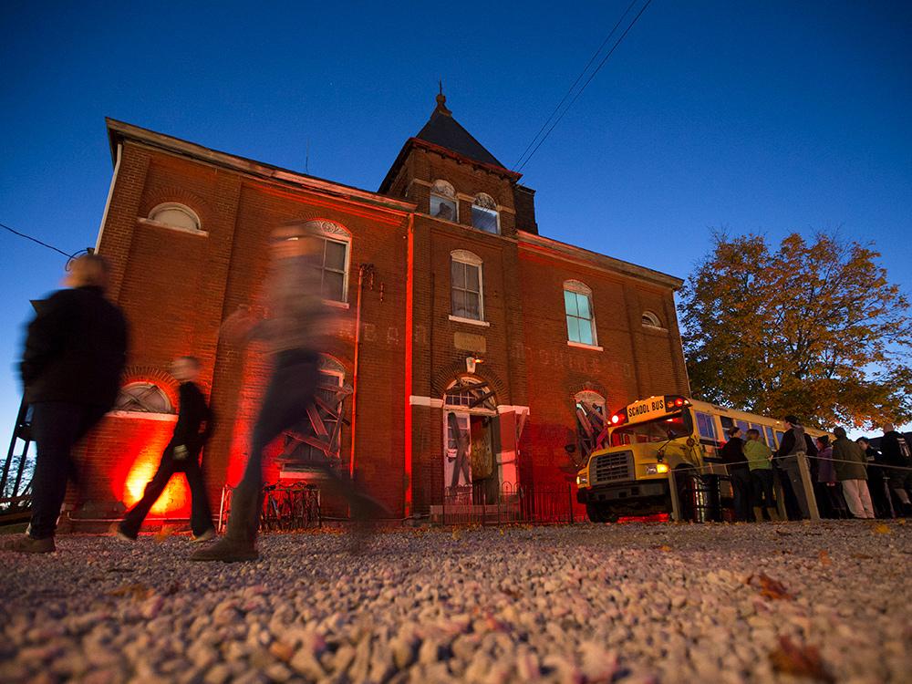 old Cincinnati schoolhouse haunted house