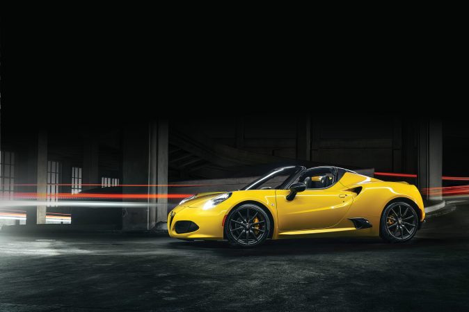 Alfa Romeo’s 4C Spider Is A Lightweight Sports Car Without The Sacrifices