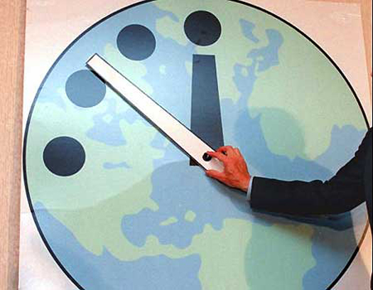 Bulletin of Atomic Scientists Turns Back Doomsday Clock, Gives Us An Extra Minute To Live