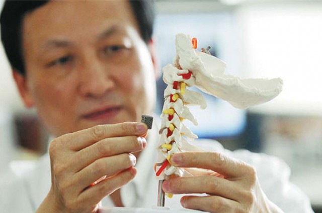 Boy Given A 3-D Printed Spine Implant