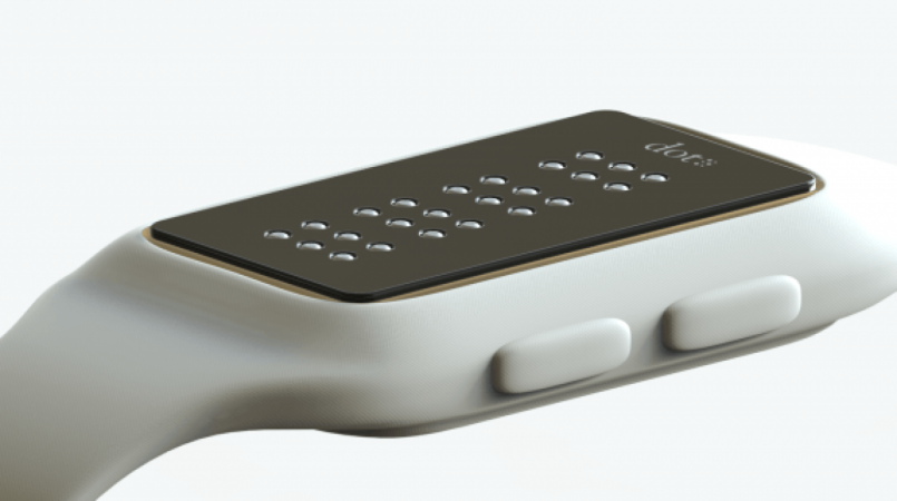 Now The Blind Can Read Texts On This New Braille Smartwatch