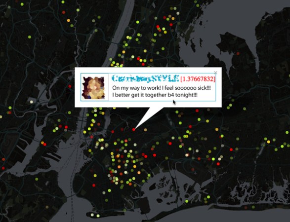 Epidemiological Algorithm Scans Your Tweets, Can Predict You’ll Get The Flu Next Week