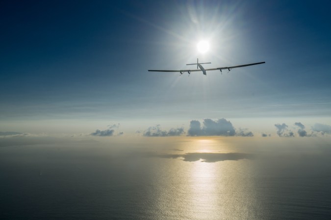 Sun-Powered Plane Will Resume Its Round-The-World Flight In April