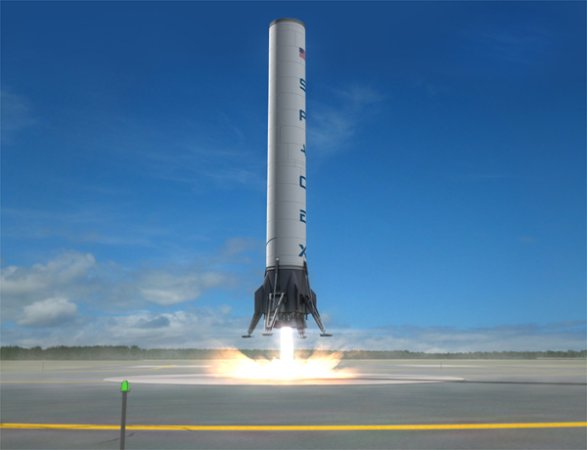 Video: SpaceX’s Future Rocket System Will Guide Itself Home, Land Gently on the Launchpad