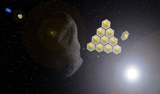 Solar Sail Arrays Could Be Used to Divert Incoming Asteroids by Shading Them From the Sun