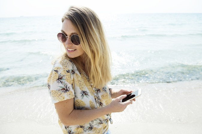 Seeing your phone’s screen while wearing sunglasses just takes one quick trick