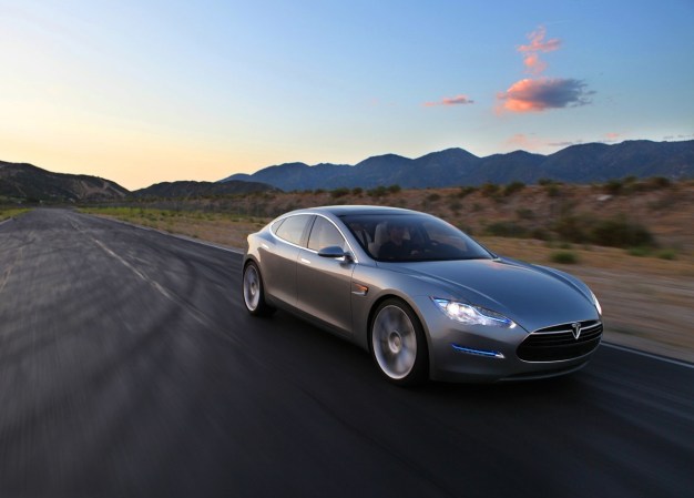 Tesla Motors Releases Teaser Shots of Model S Sedan