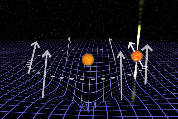 A Star Just Got Swallowed By A Warp In Space-Time