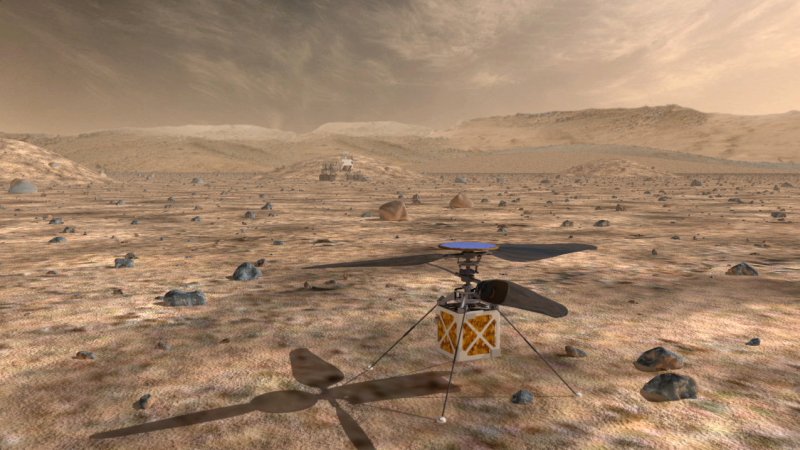 Mars 2020 Rover May Have A Little Flying Helper Drone