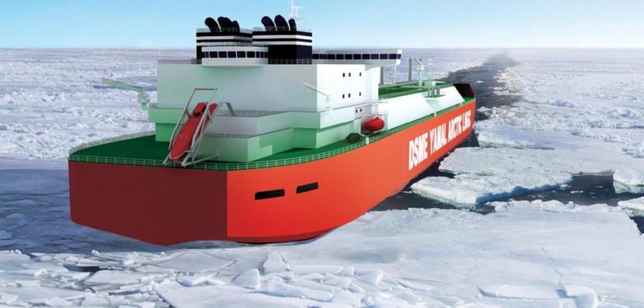 World’s First Ice-Breaking Tanker Ships Will Plough Through Arctic Route