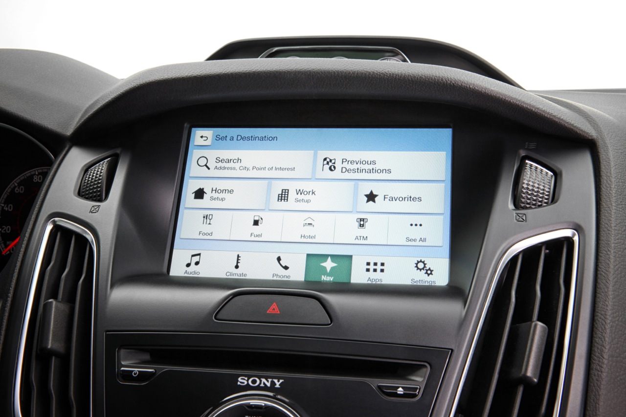 Ford Sync 3 screen shot