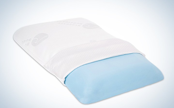  Bluewave Bedding Ultra Slim Cool-Gel Memory Foam Pillow