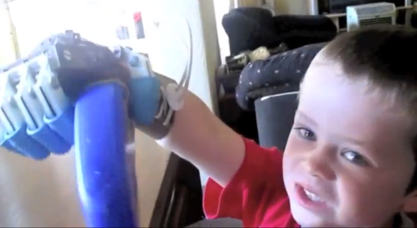 How Two Makers Built A Customizable New Prosthetic Hand For $150 And Changed A Boy’s Life