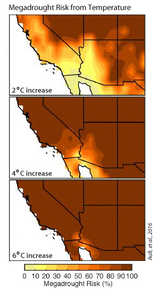 Megadrought map