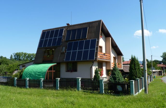 Rooftop solar panels