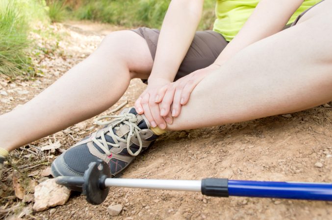 injured hiker