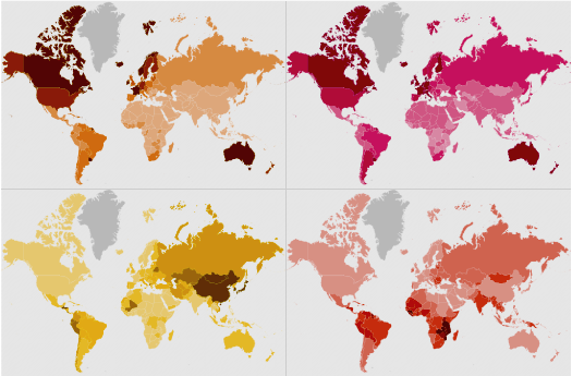 Cancer Rates Around The World [Infographic]