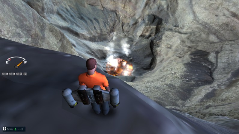 How I Explored A Real Volcano With A Jetpack Made Of Pixels