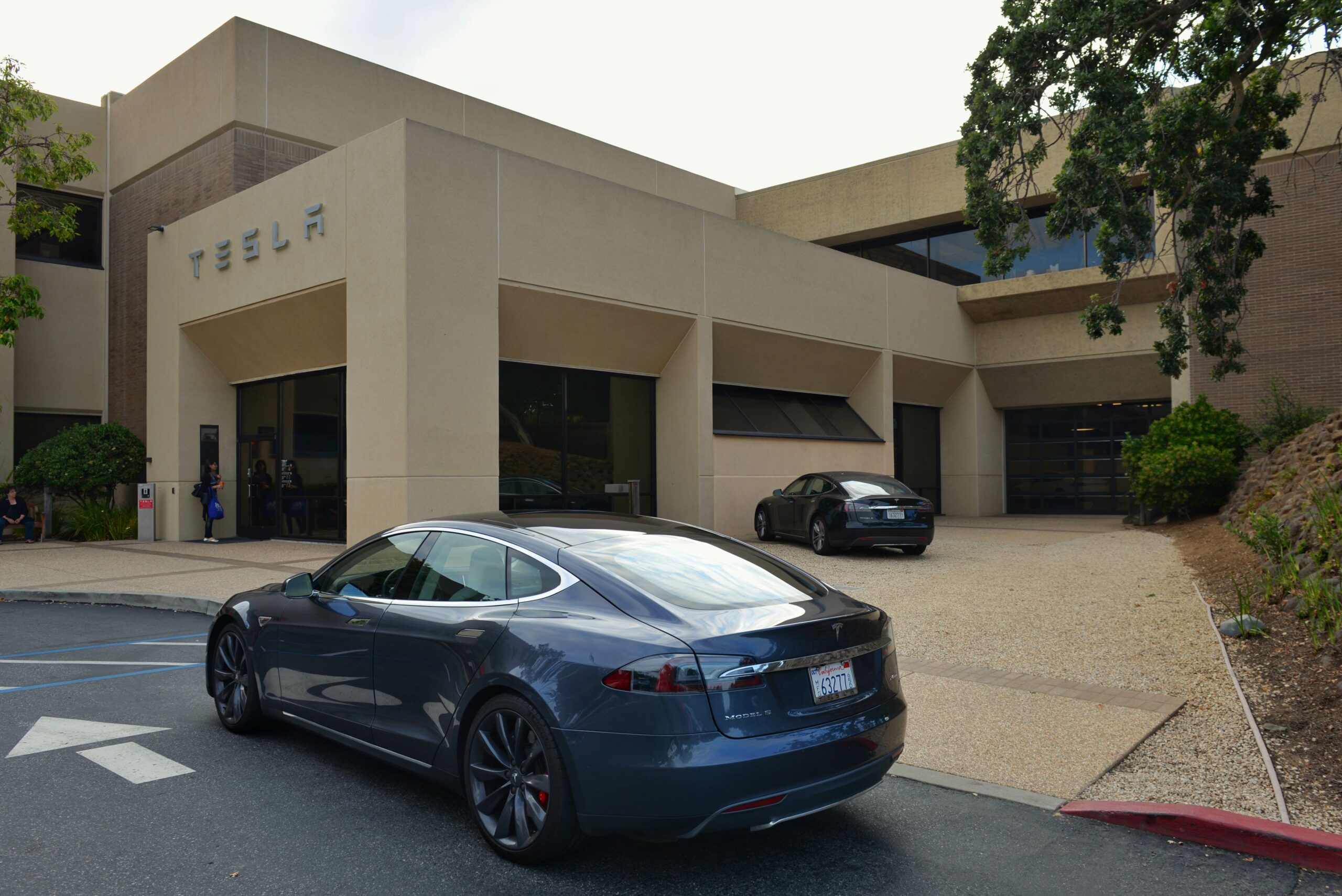 Tesla's current Model S in San Francisco
