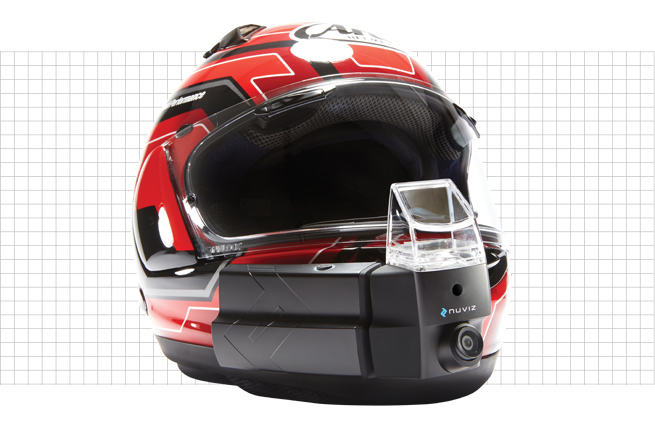  Nuviz helmet attachment