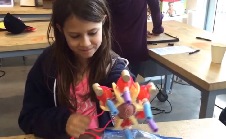 This 10-Year-Old Made Herself A Prosthetic Arm That Shoots Glitter