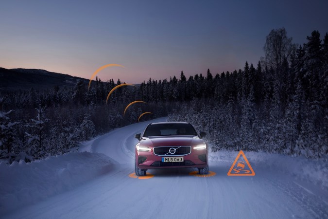Volvo taught its cars to warn each other about icy roads