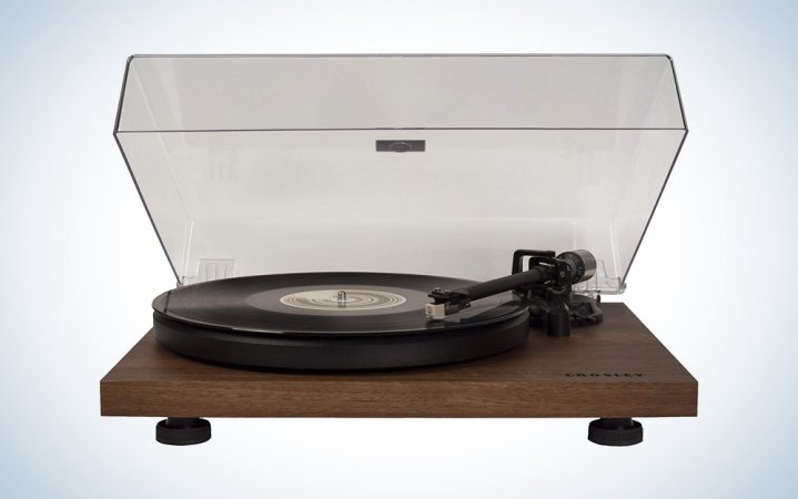  Crosley C6 Belt-Drive Turntable with Built-in Preamp