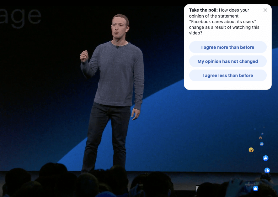 Facebook F8 keynote