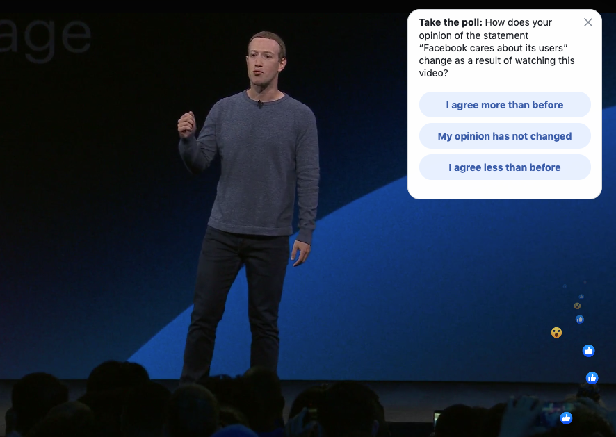 Facebook F8 keynote