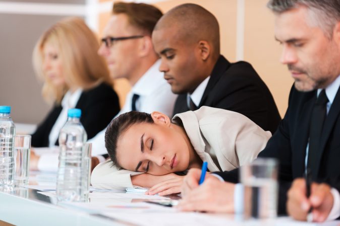 Dozing off in a meeting? It could be the air.