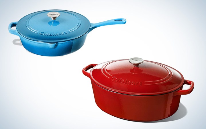  Cuisinart cast-iron cookware