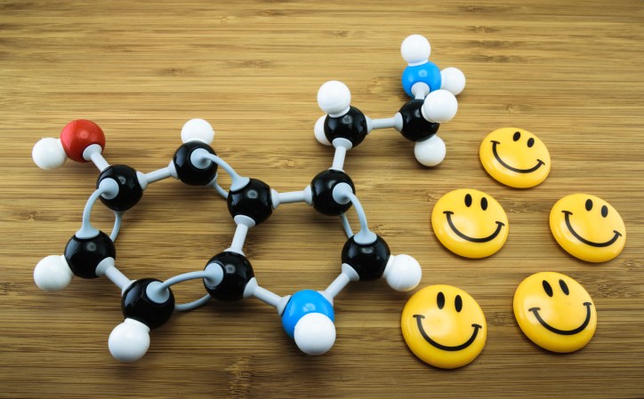 serotonin molecule structure