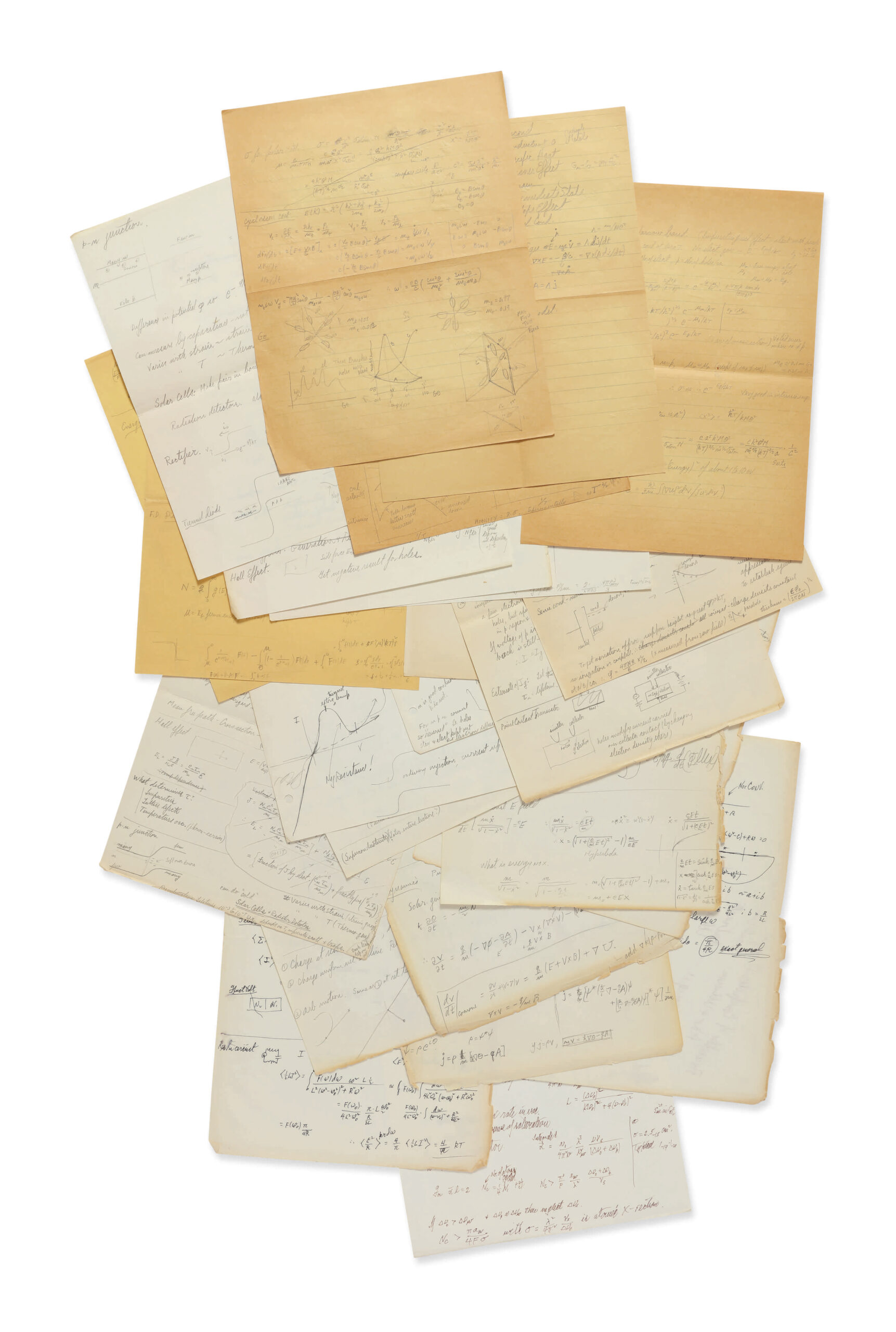 Feynman papers auction Sotheby's