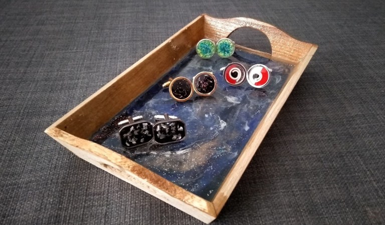 Make cufflinks from upcycled materials and look like a boss