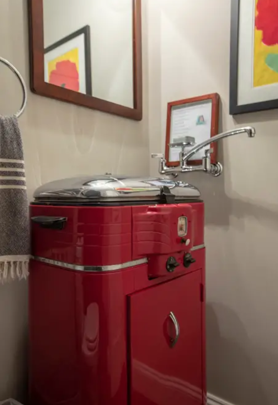 oven sink with faucet