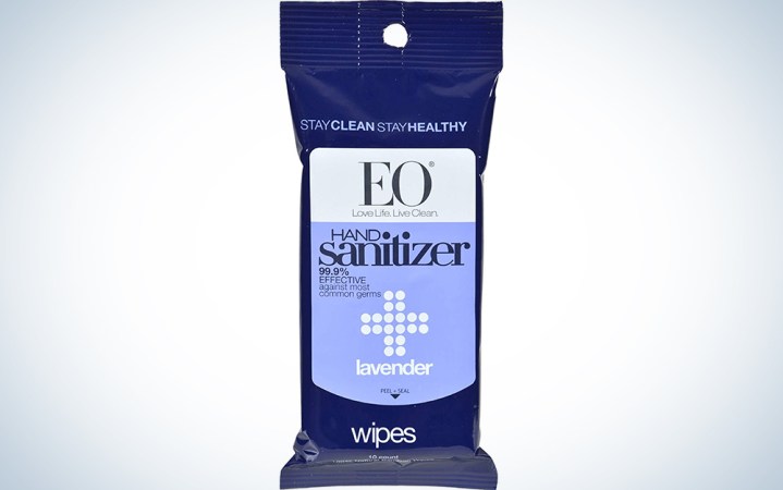  EO Products Display Hand Sanitizer Wipes