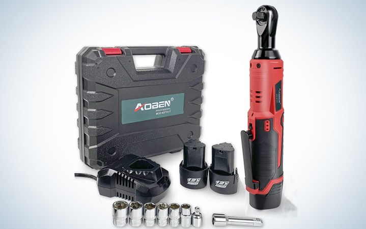  Aoben Cordless Electric Ratchet Wrench Set