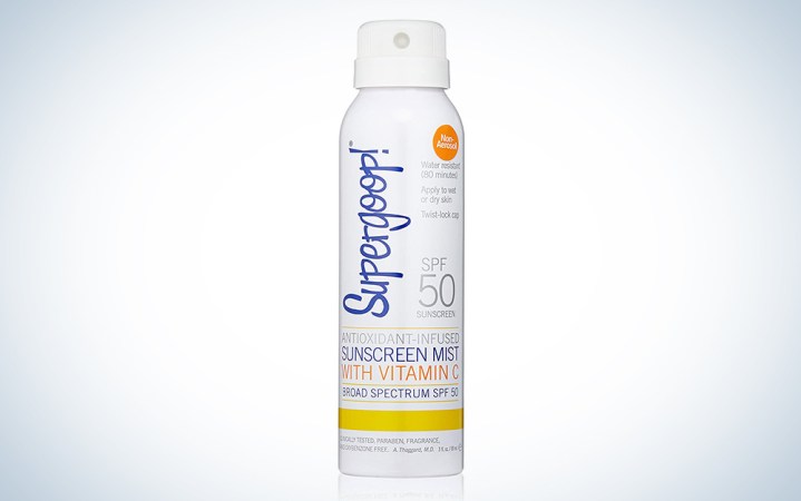  Supergoop! Antioxidant-Infused Sunscreen Mist with Vitamin C SPF 50