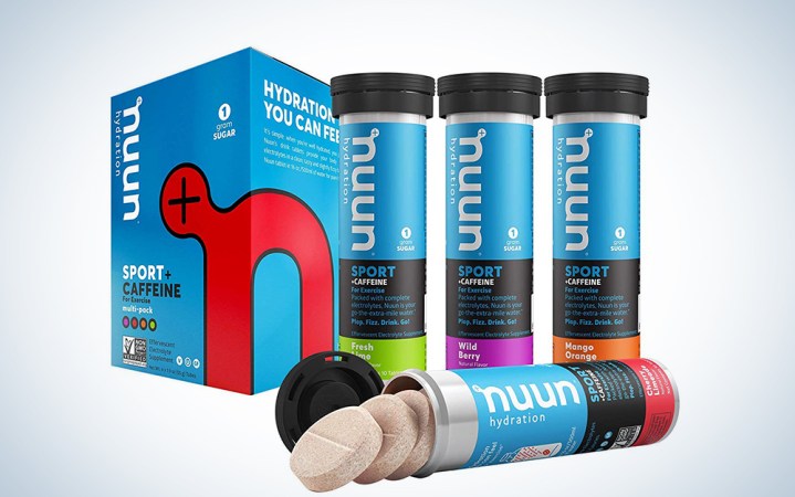  Nuun Sport Electrolyte-Rich Sports Drink Tablets with Caffeine