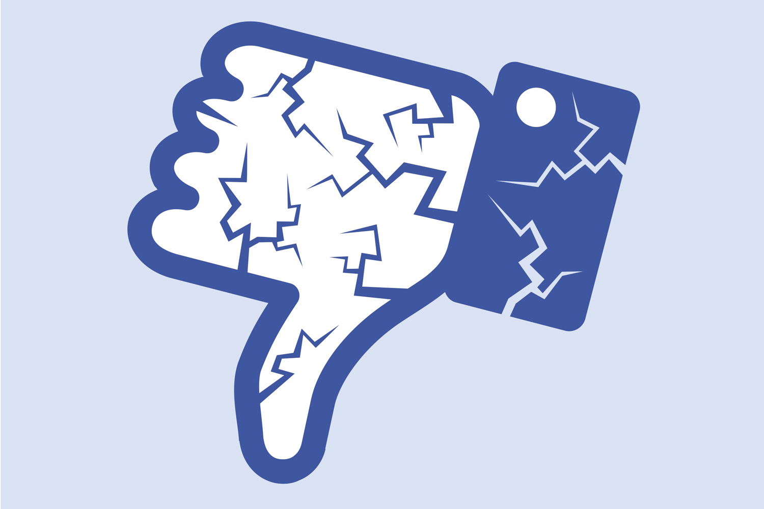 facebook broken like button