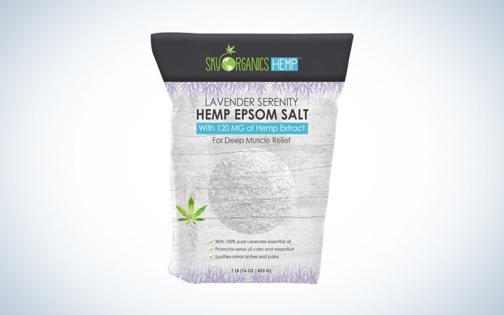  Hemp Extract Lavender Serenity Epsom Salt Pouch