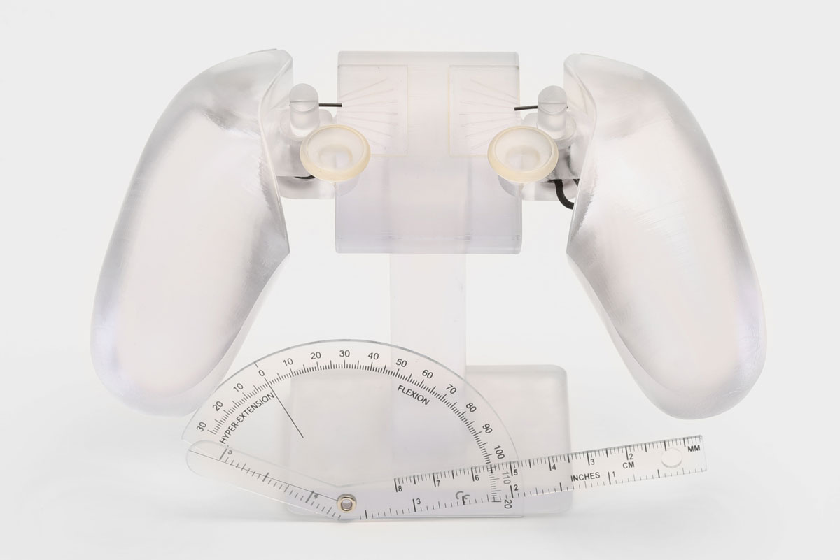 Google stadia controller handle angle