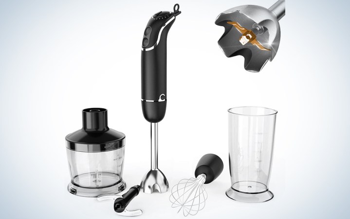  Koios Oxasmart 800W 12-Speed Immersion Hand Blender Set