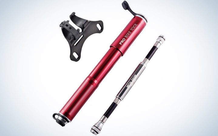  Pro Bike Tool Mini Bike Pump with Gauge