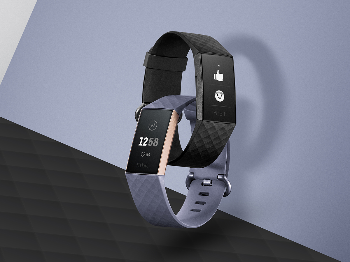 Two FitBits Charge 3
