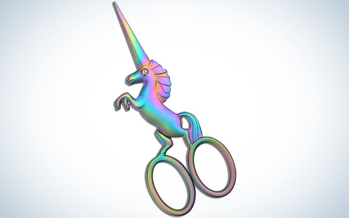  Hitopty Unicorn Embroidery Scissors